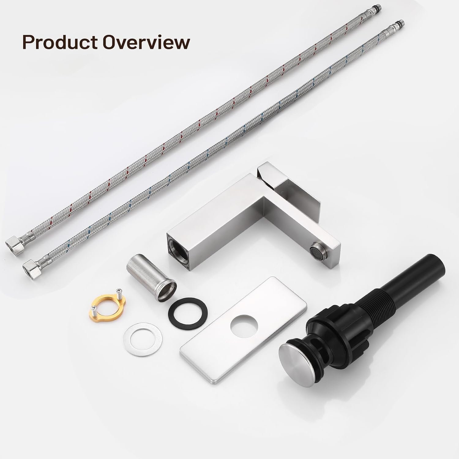 Brushed Nickle Bathroom Faucet - Image 3