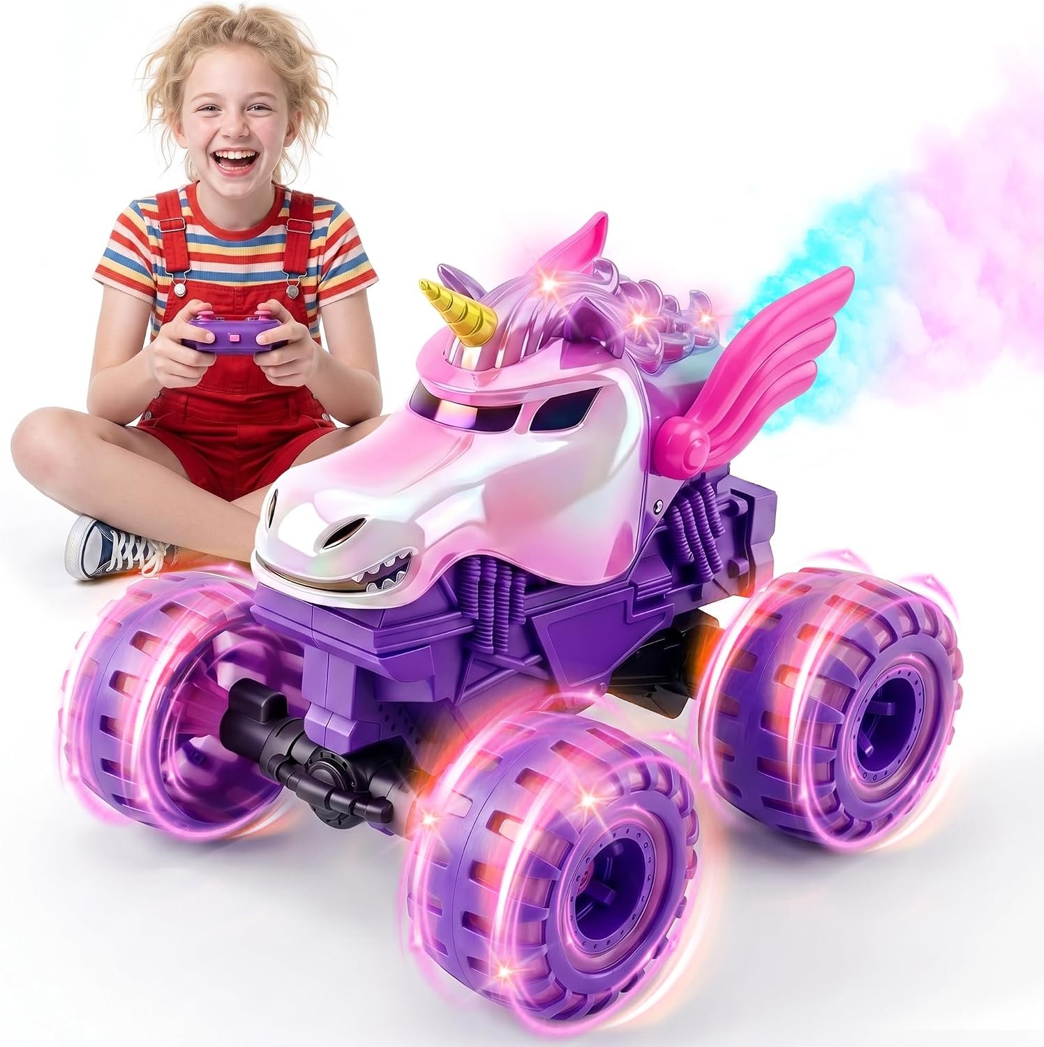 Pink Monster Truck